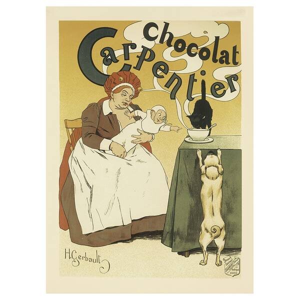 

Картина на холсте LegendArte Chocolat Carpentier, многоцветный