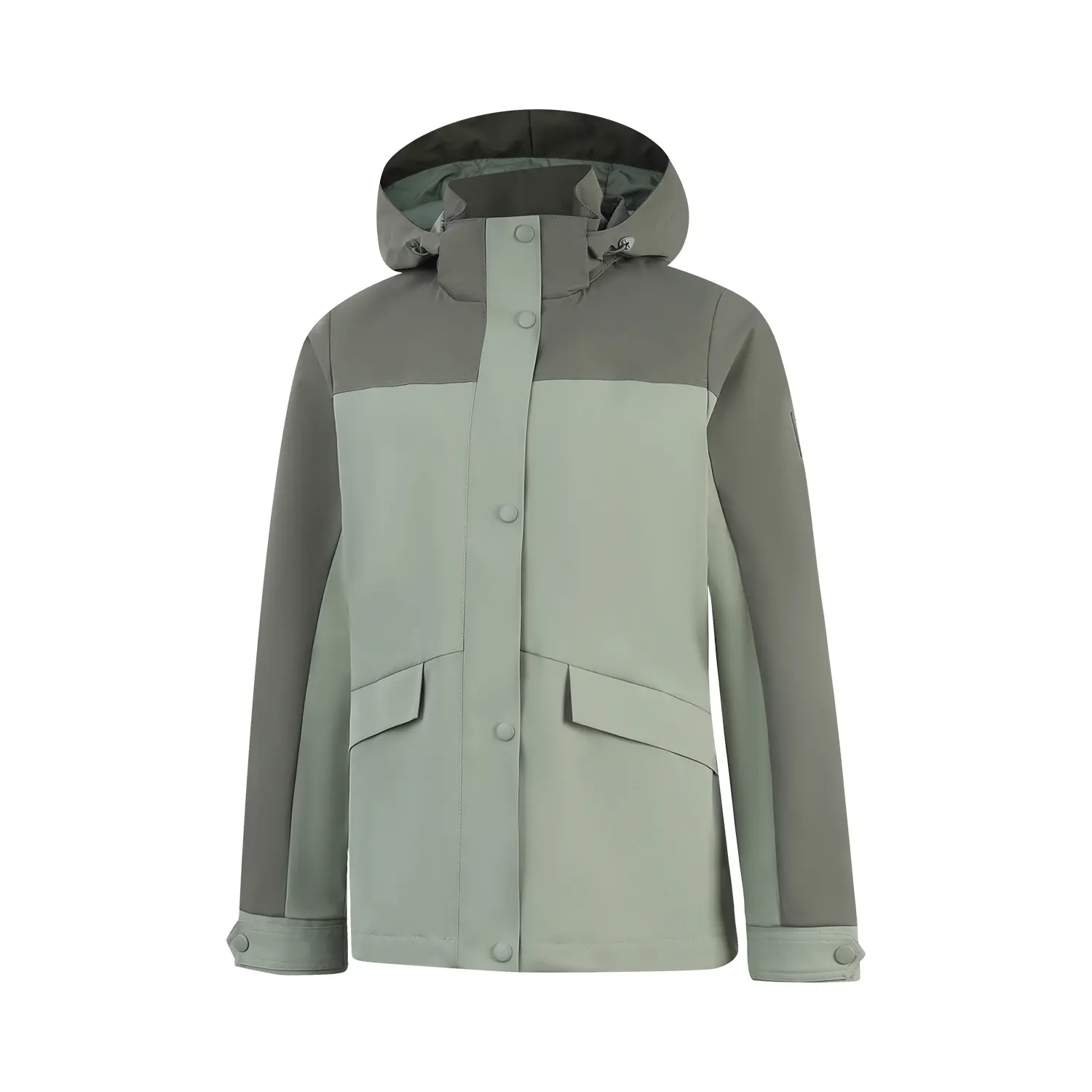 

LINING Женское пальмо тренч в цвете зелёная трава/зелёный чай, Grass Green/Tea Green