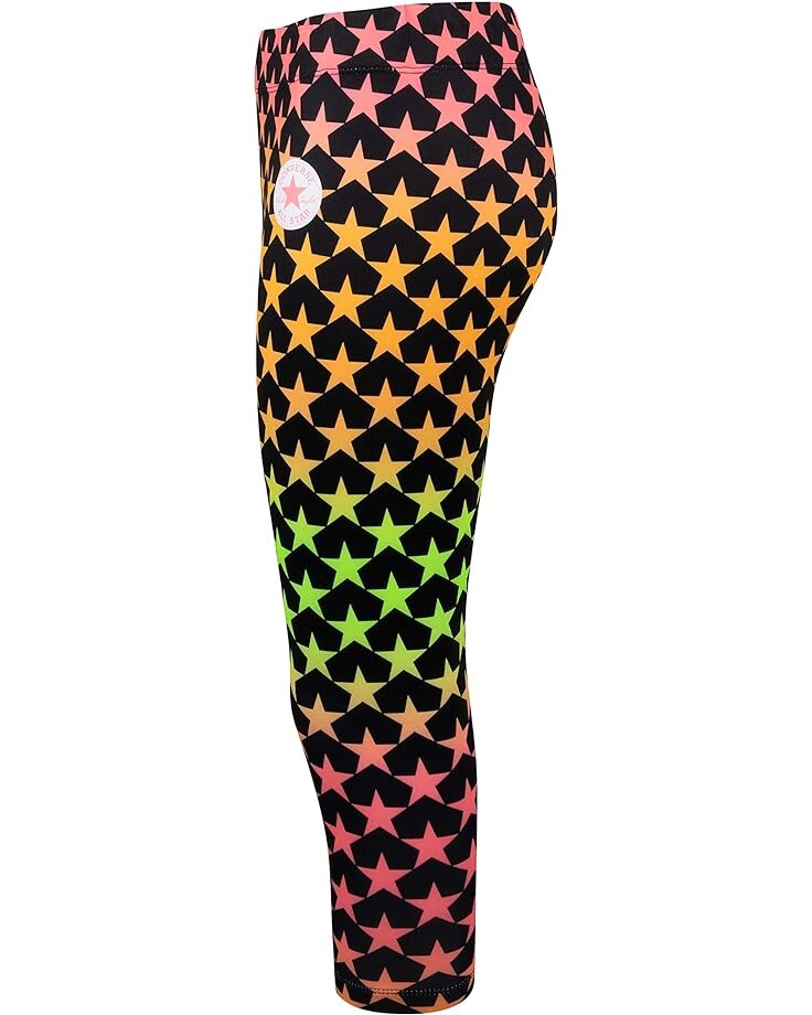 

Брюки Converse Print Capri Leggings, черный