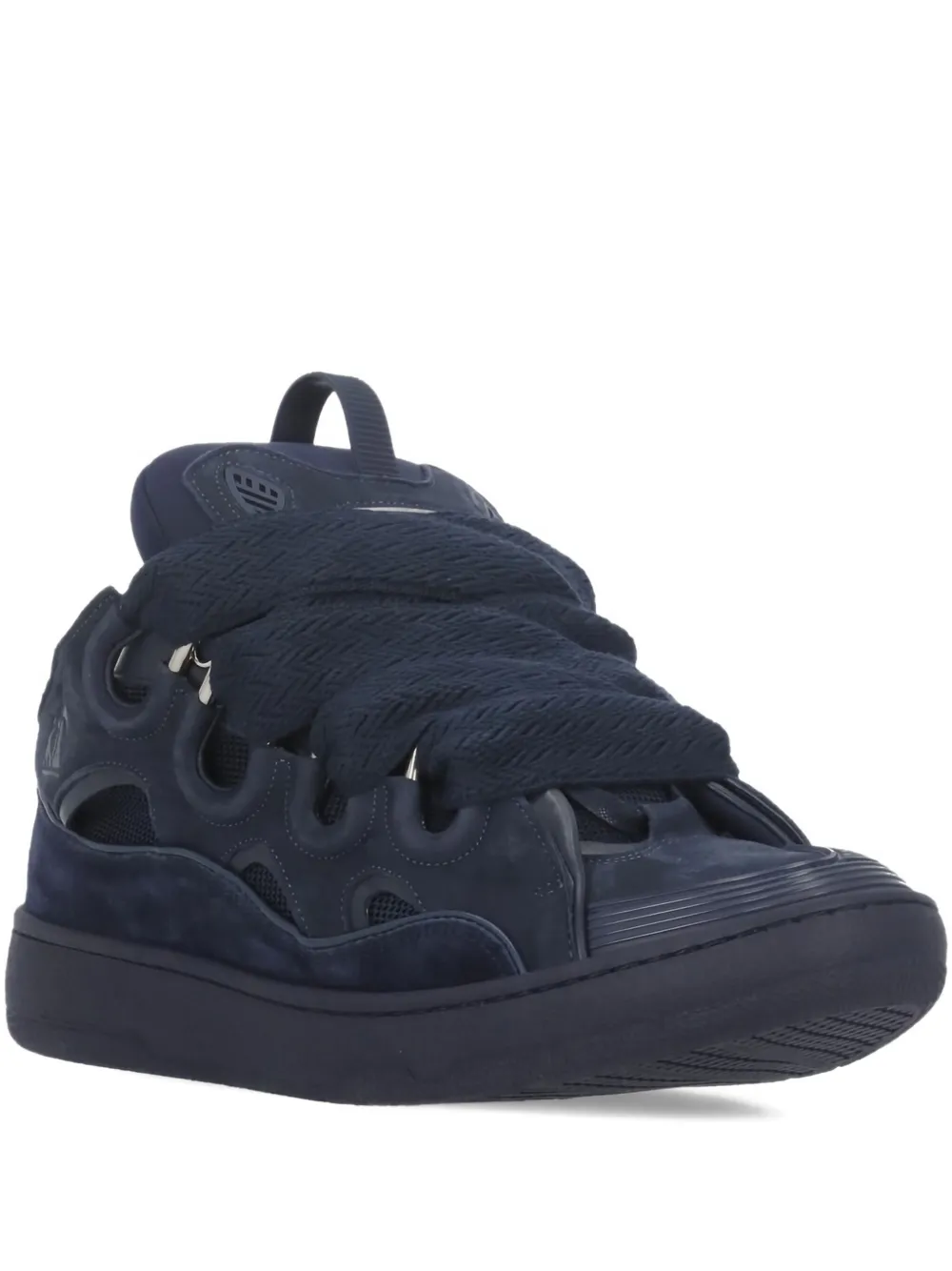 

Кроссовки Curb с тисненым логотипом Lanvin, синий