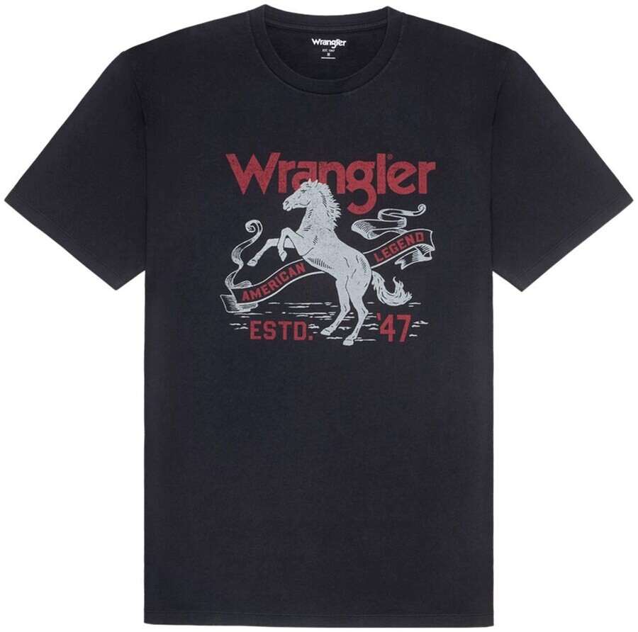 

Классическая футболка WRANGLER Shirt AMERICANA, черный