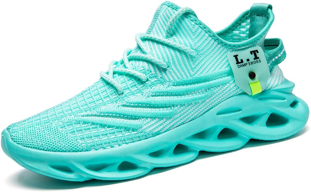 

Мужские беговые кроссовки для зала, слипоны, нескользящие, для ходьбы, тенниса, спорта, работы, тренировок, повседневные, легкие, дышащие, модные Mgbdsz, светло-зеленый