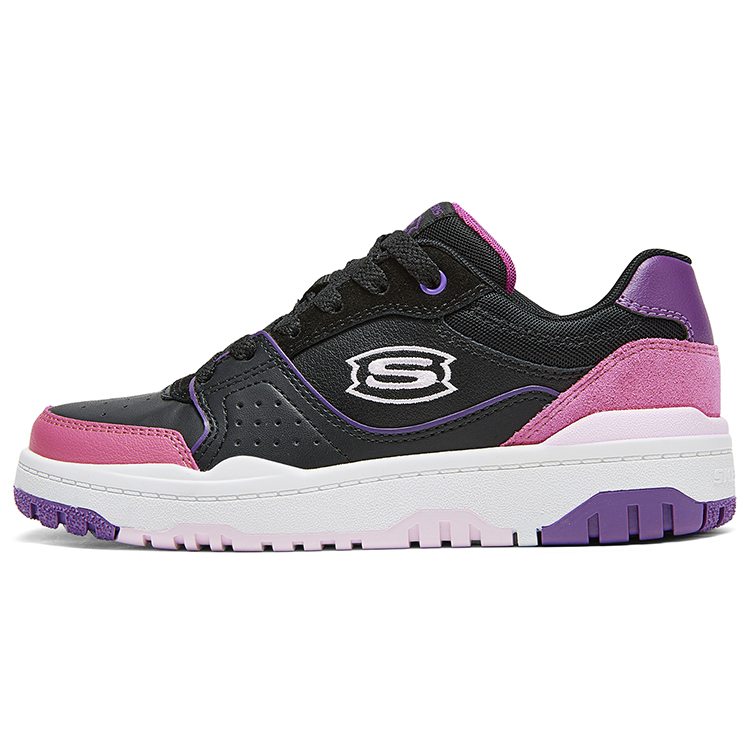 

Низкие детские скейтбординговые кроссовки Multicolor Kids' Skechers, черный/разноцветный