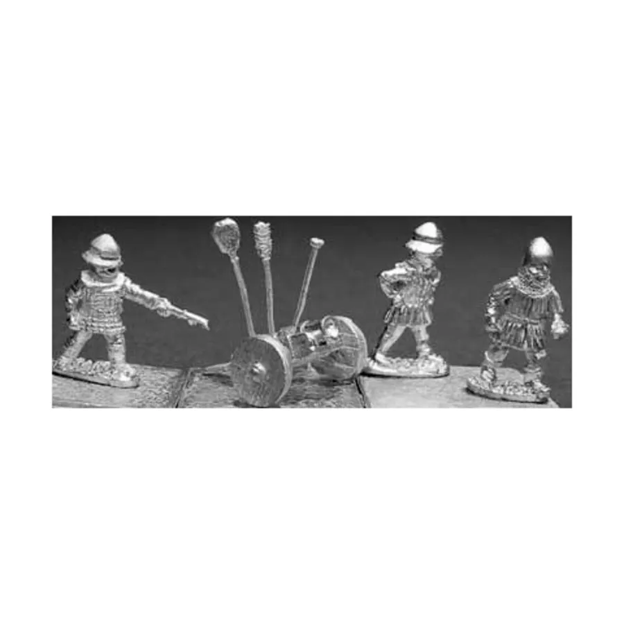 

Бомбарда с экипажем, Medus Medieval Miniatures - Hussite (15mm)