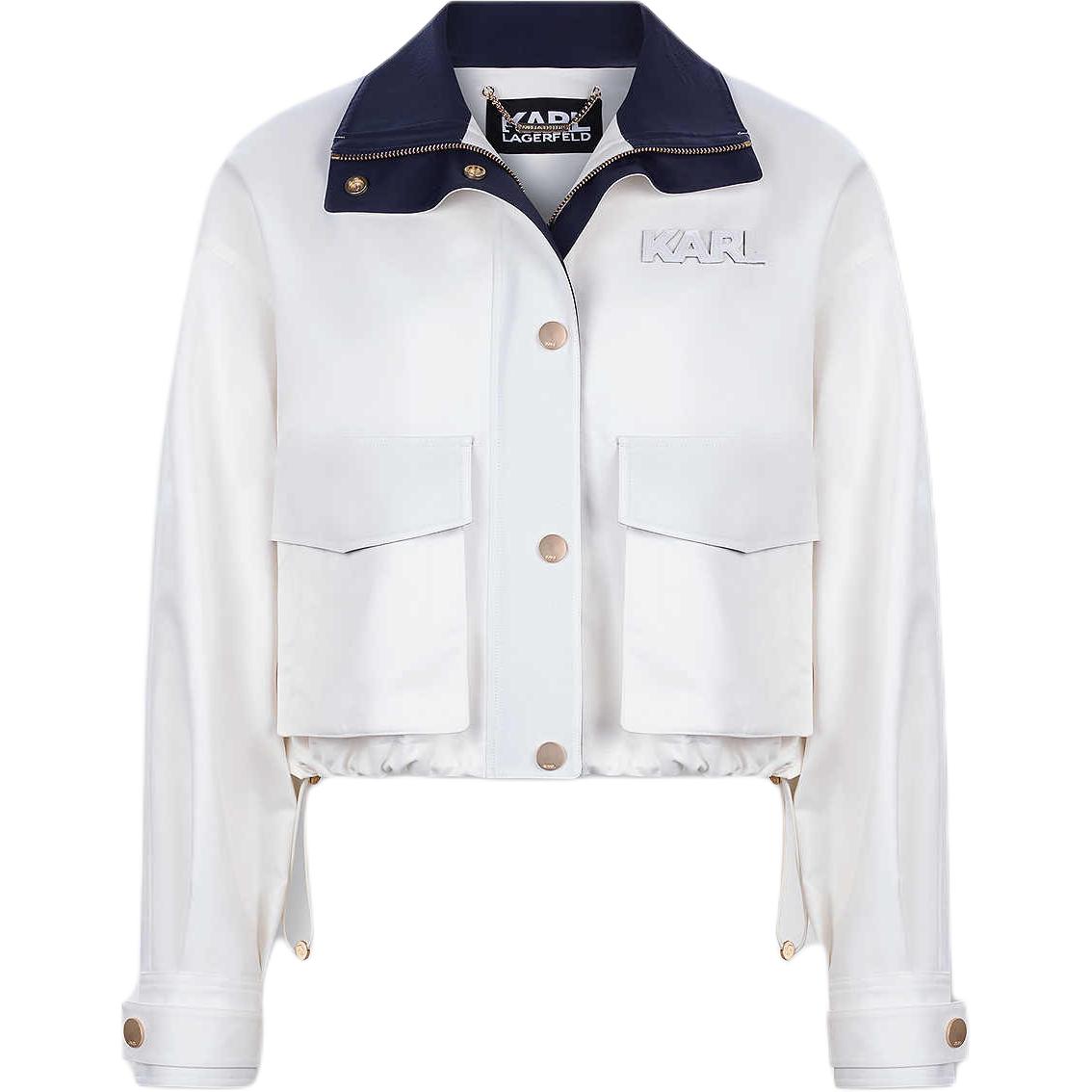 

KARL LAGERFELD / Karl Lagerfeld Jeans Куртка KARL LAGERFELD женская белая, White