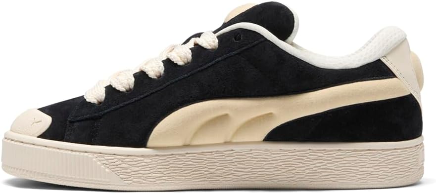 Мужские кроссовки PUMA Suede XL Crush Preserves повседневные - черные — фото 3