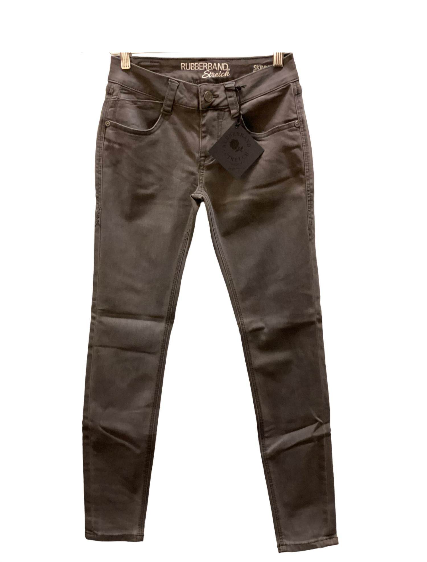 

Женские джинсы Sarina Slate серого цвета Rubberband Stretch Jeans