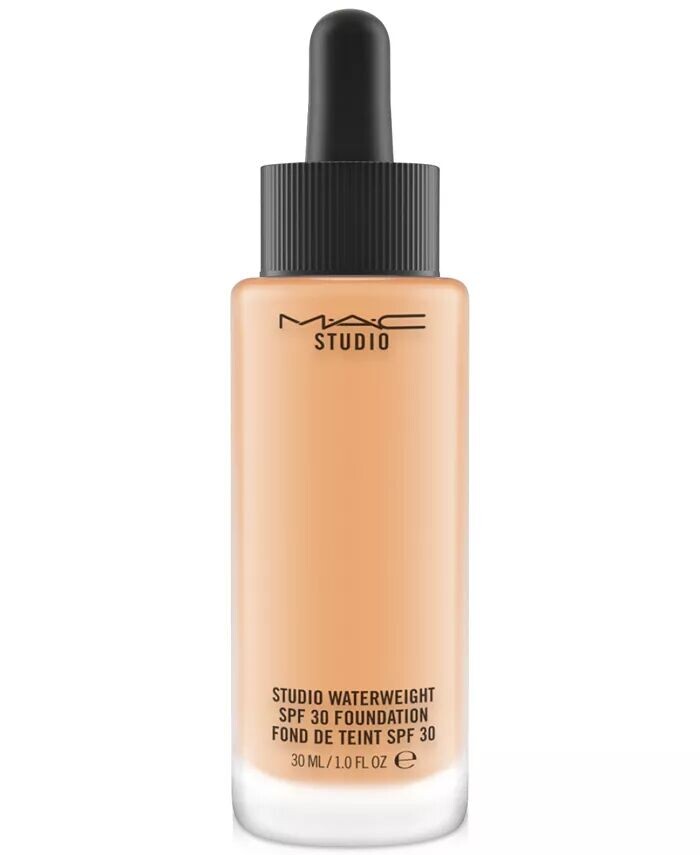 

Тональная основа Studio Waterweight SPF 30, 1 унция Mac, цвет NC42 (tanned peach/golden undertone)