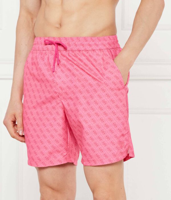 

Шорты для плавания Regular fit Guess Underwear, розовый