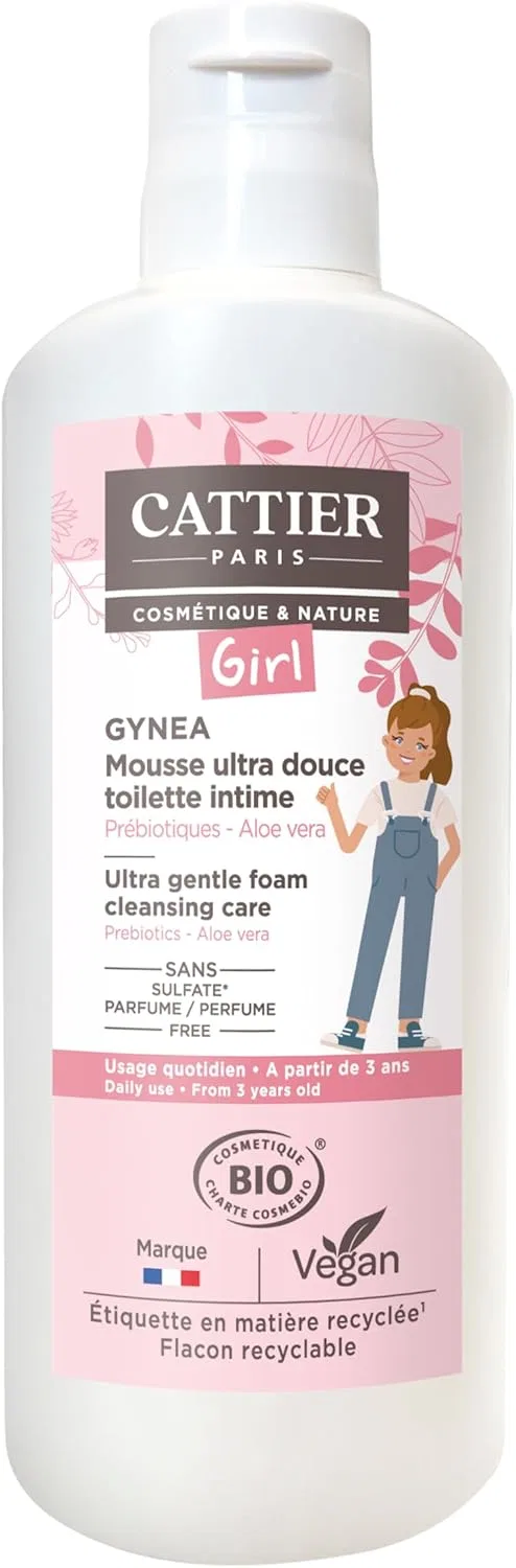 Ультрамягкая пенка для интимной гигиены Cattier Gynéa Girl, 150 мл Cattier Paris