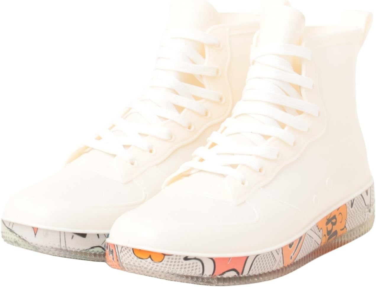 

Мужские гламурные резиновые сапоги Aimoha, белый