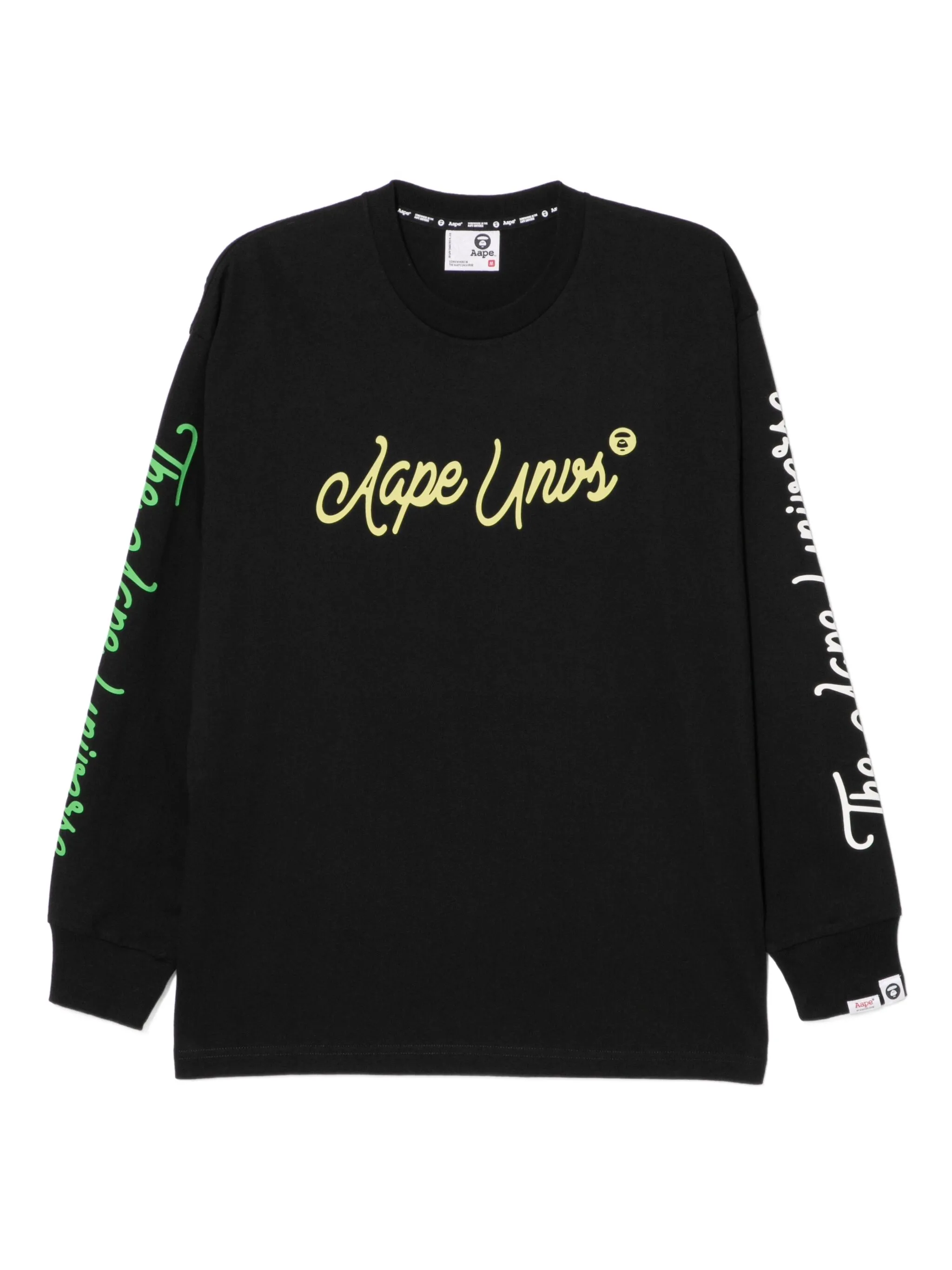 

Футболка с логотипом Aape By A Bathing Ape, черный