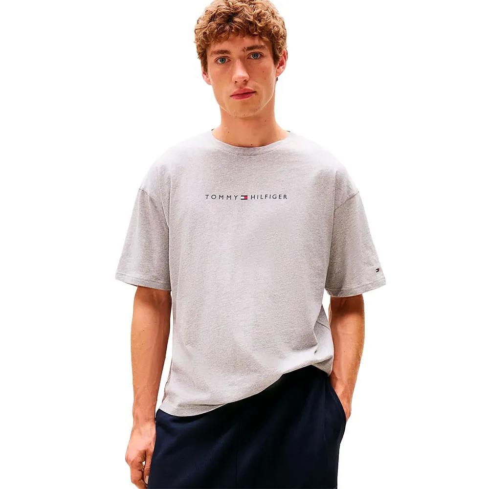 

Футболка с коротким рукавом Tommy Hilfiger Cont Logo, серый
