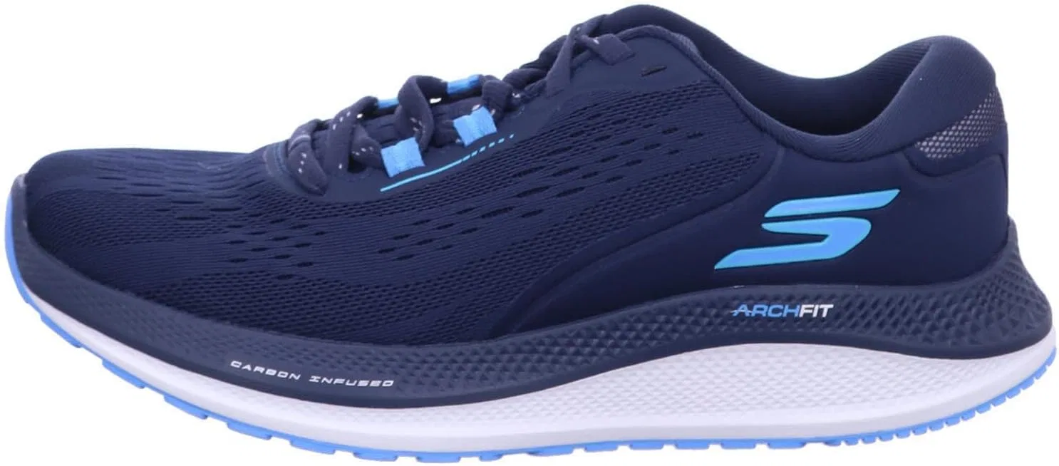 Мужские кроссовки Skechers Go Run Persistence 2, Navy Textile White Trim — фото 2