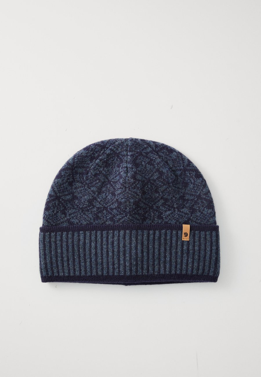 

Шапка Fjällräven SNOW BEANIE UNISEX, Dark Navy/Dark Blue