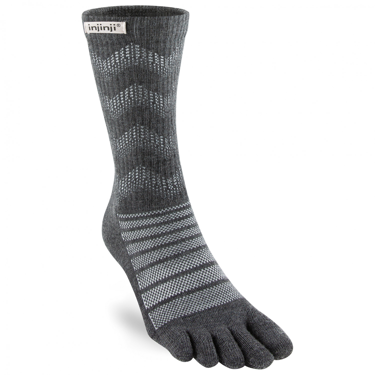 

Походные носки Injinji Outdoor Midweight Crew Wool, цвет Slate, Серый, Походные носки Injinji Outdoor Midweight Crew Wool, цвет Slate