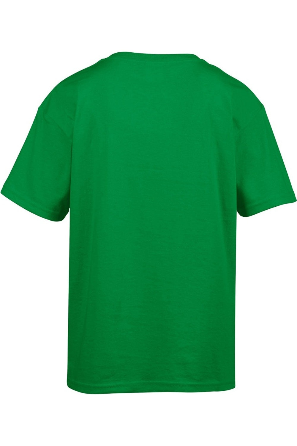 Детская футболка унисекс Gildan Soft Style, цвет irish green — фото 2