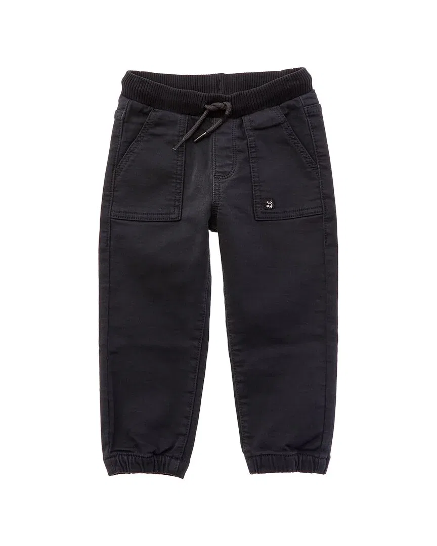Детские спортивные штаны мэра из саржи Mayoral, черный