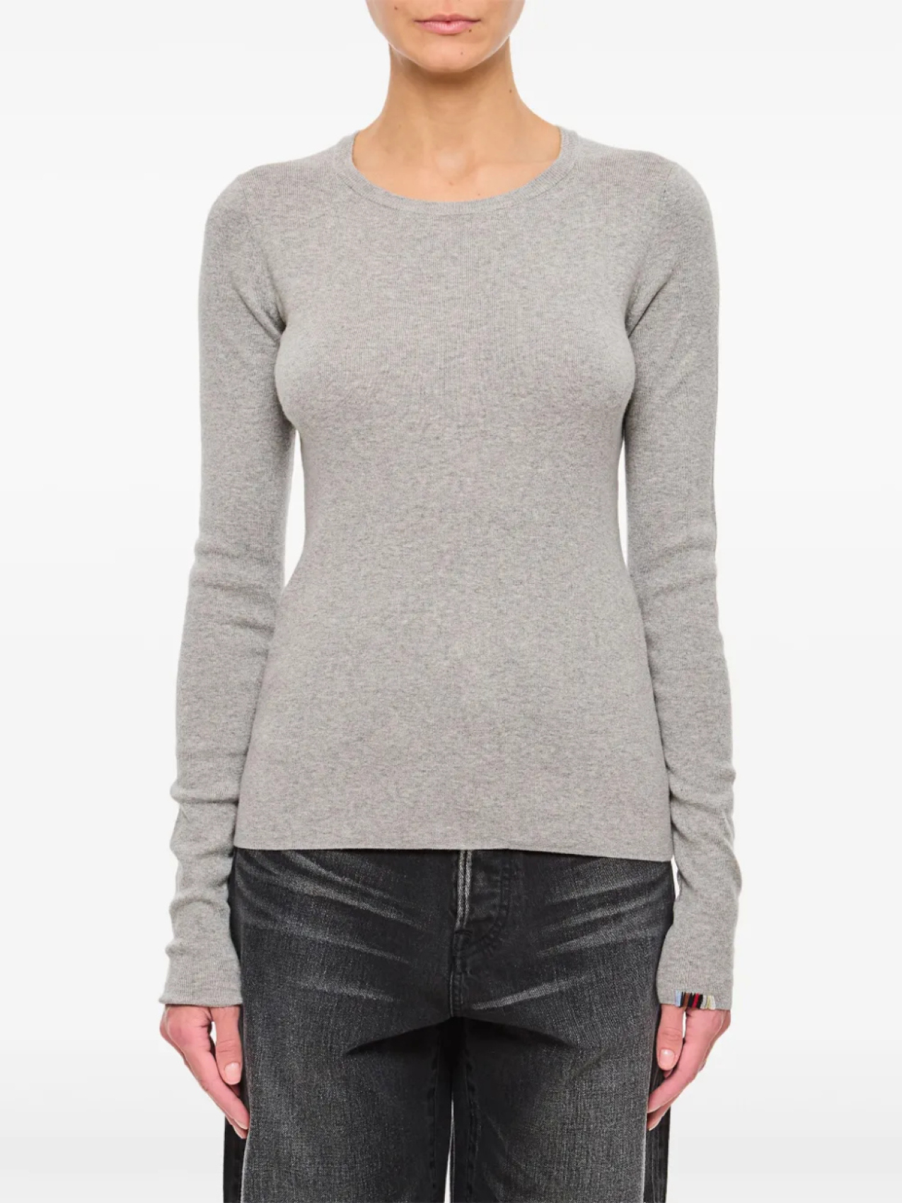 

Футболка с длинными рукавами из экстремального кашемира extreme cashmere, серый