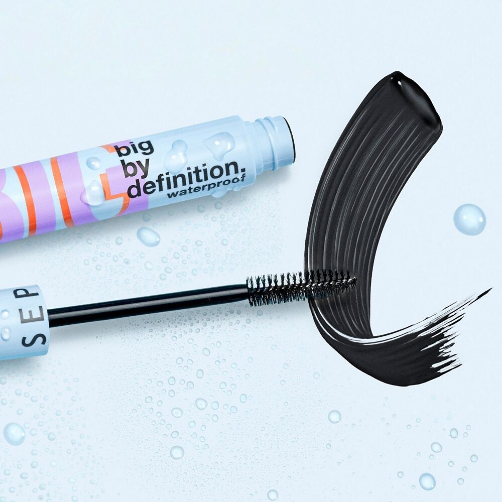 SEPHORA COLLECTION Водостойкая тушь для ресниц Big By Definition, придающая объем и объем, черный — фото 4