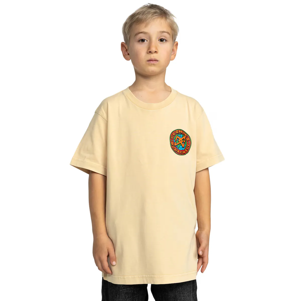 

Детская футболка DC Shoes Spinner, желтый
