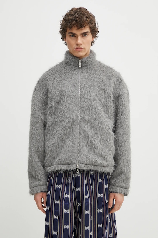 

Куртка Faux Alpaca Track Jacket Mki Miyuki Zoku, серый