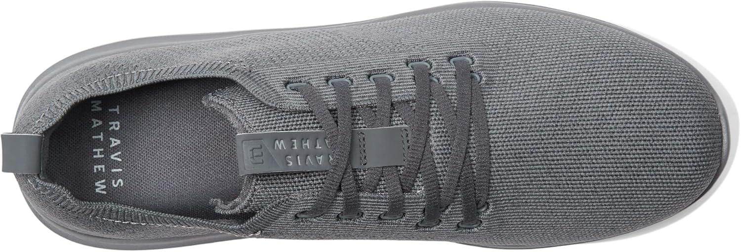 Кроссовки TravisMathew Mens The Daily Lite, Heather Quiet Shade — фото 2