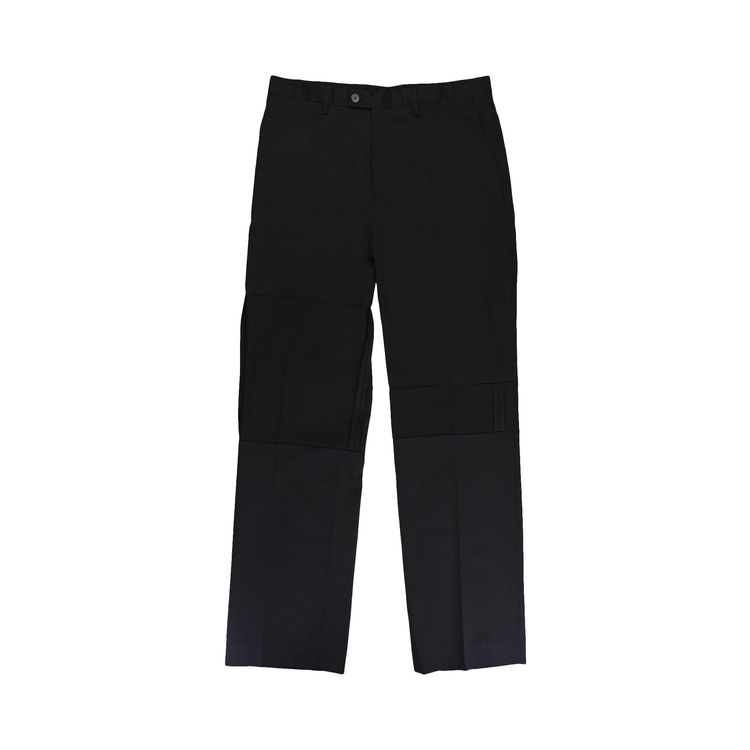 

Брюки MM6 Maison Margiela Straight Leg Trousers 'Black', черный