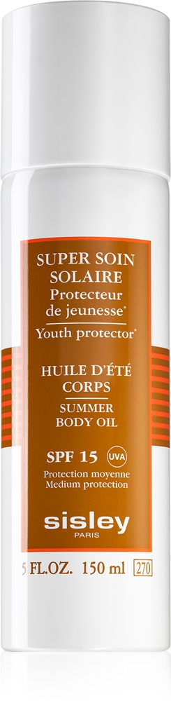 

Масло для тела Super Soin Solaire для загара. Sisley, spf 15 150 мл