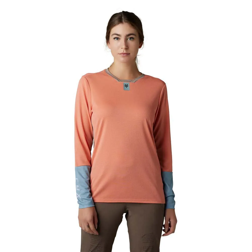 

Футболка с длинным рукавом Fox Racing Defend, розовый