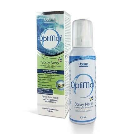 

Optima Naturals Optimar Алоэ Ромашка Назальный Спрей 100мл Гипертонический