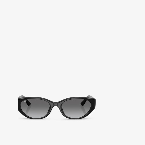 

Rb4457D солнцезащитные очки с биоосновой и литой оправой Ray-Ban, черный