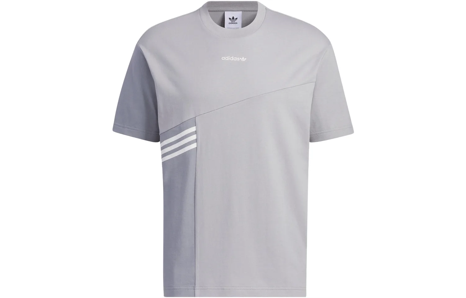 Adidas Originals Футболка унисекс aluminum gray
