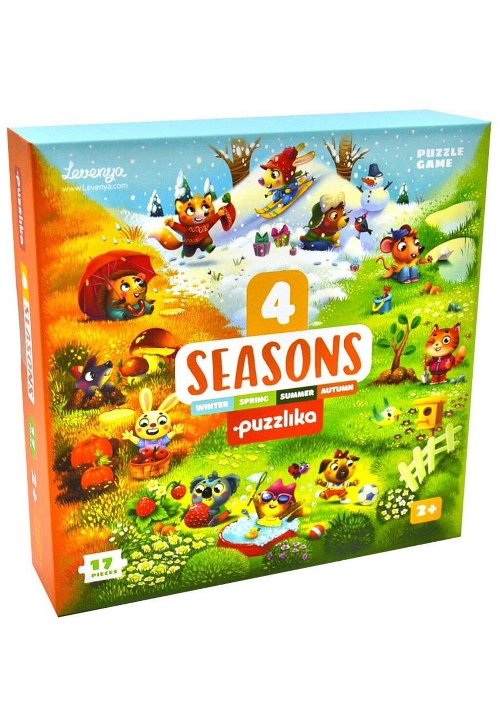 

Пазл 4 SEASONS Puzzlika, цвет multi coloured