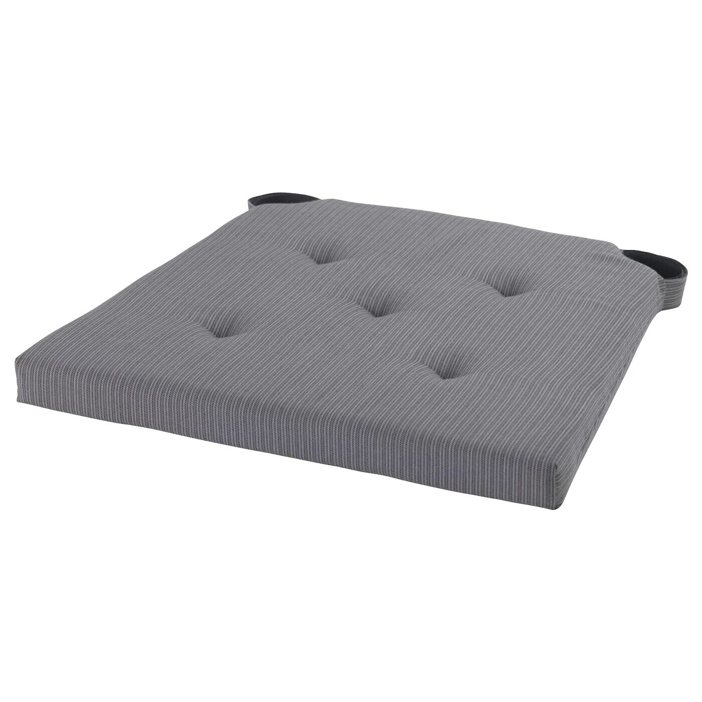

Подушка на стул, серая, 42/35x40x4 см, JUSTINA IKEA