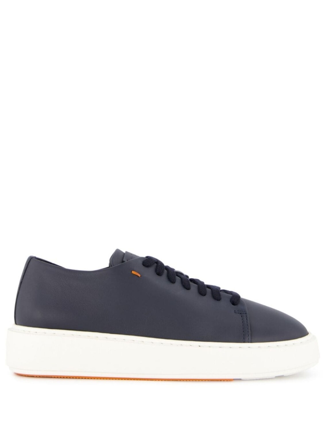 

Santoni кожаные кроссовки, синий