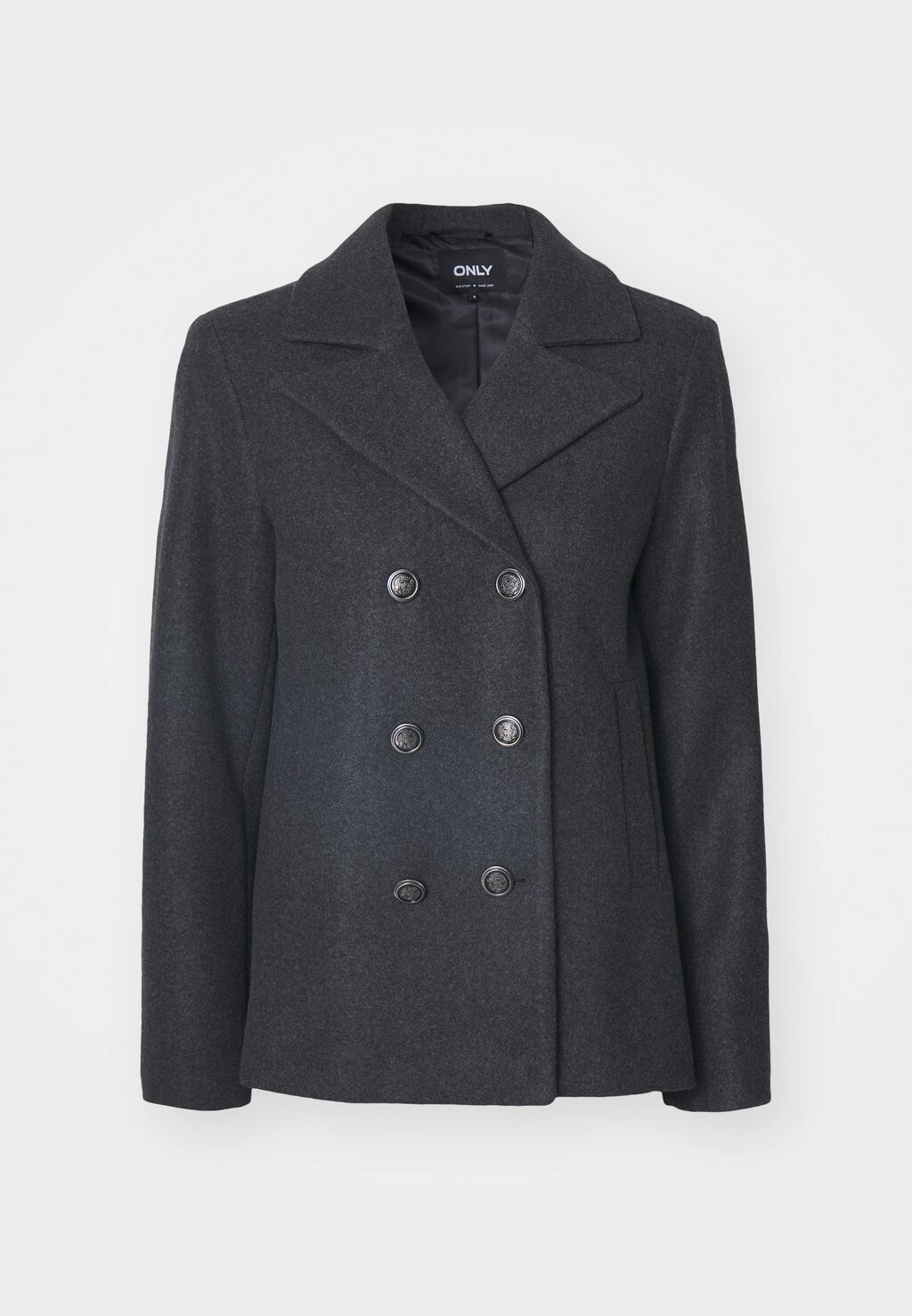

Короткое пальто ONLAUGUSTA MILITARY JACKET ONLY, серый