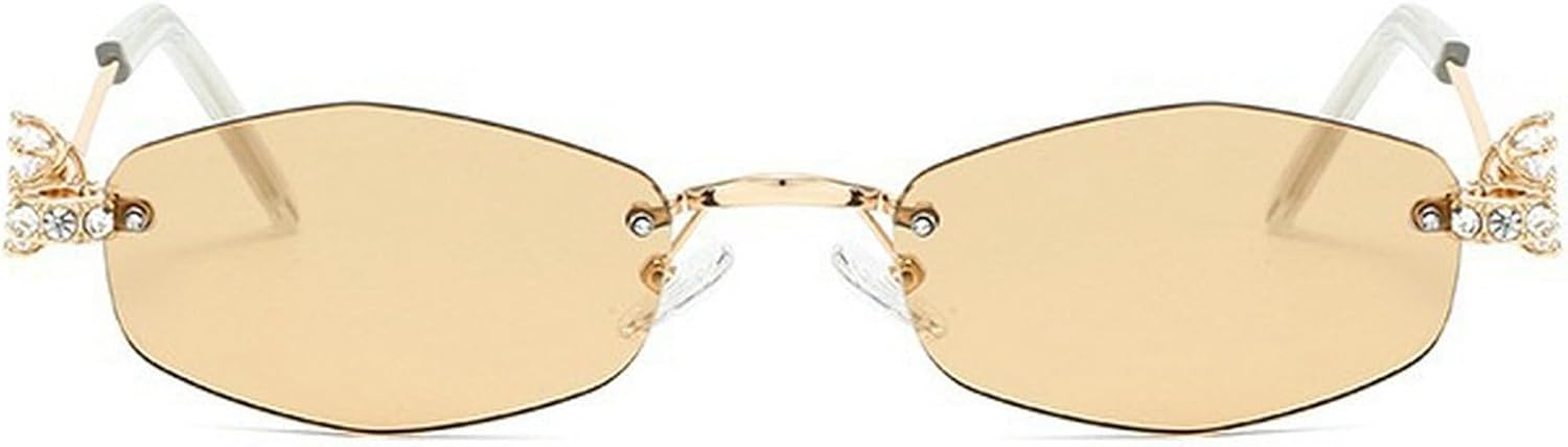 

Модные солнцезащитные очки с бриллиантами для женщин, солнцезащитные очки с ромбовидным рисунком, женские солнцезащитные очки со стразами, металлические хрустальные очки mincl, C2