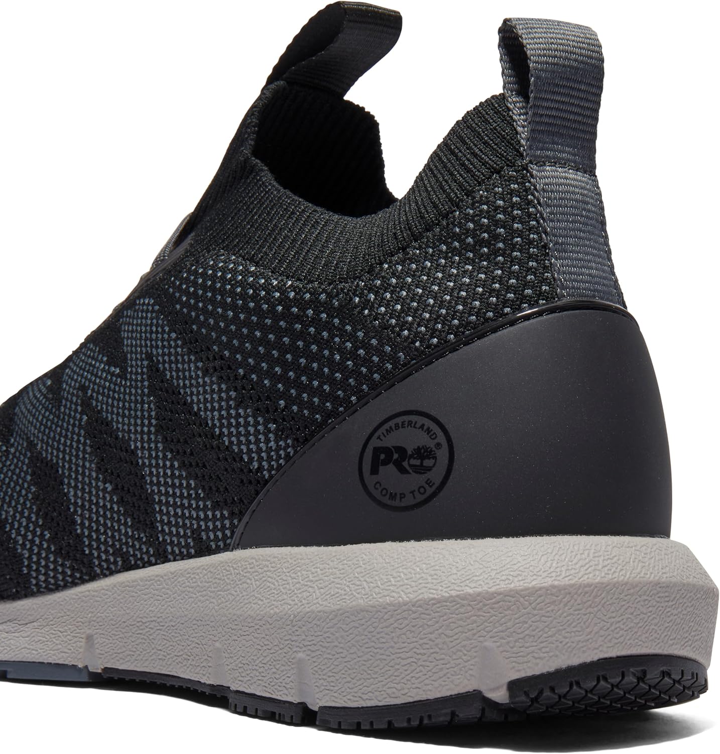 Timberland PRO мужские промышленные рабочие кроссовки CSA Radius Knit с композитным защитным мыском и защитой от проколов, Black/Grey — фото 3