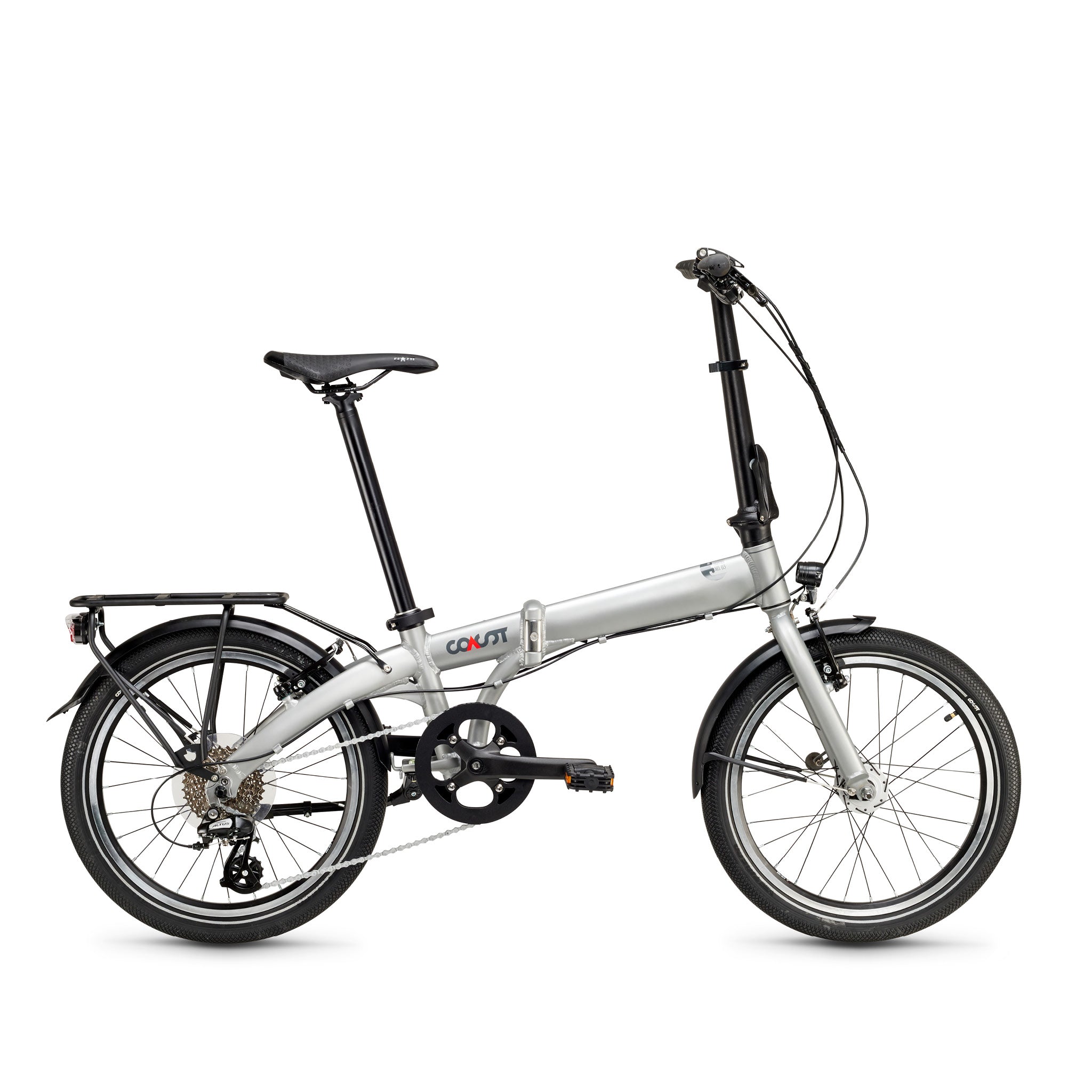 

Городской велосипед COAST Bikes Klapprad Hightide No. 03 8-Gang Silver