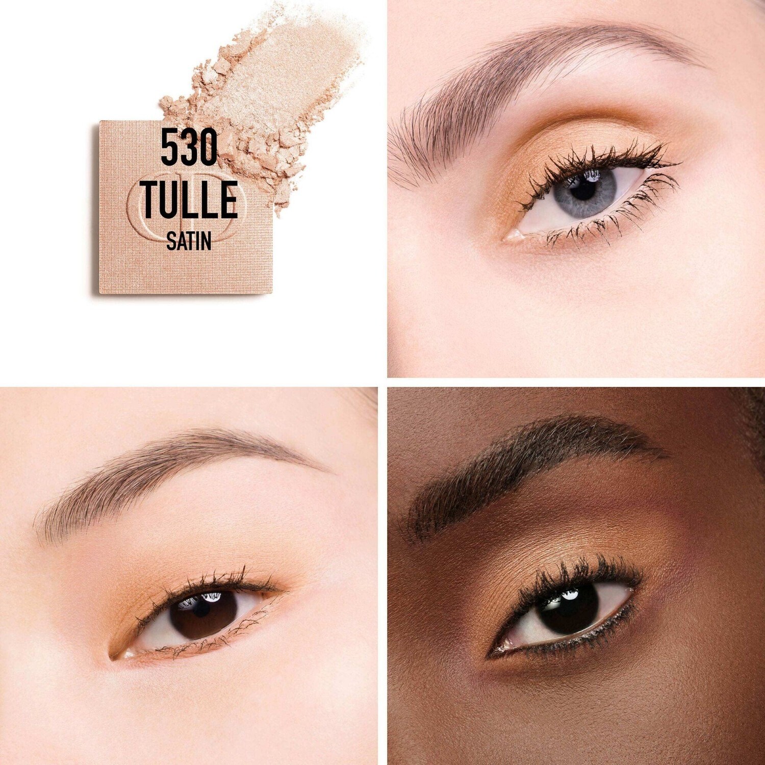 Тени для век diorshow mono couleur lidschatten Dior, 530 tulle, вес 2 гр. — фото 4