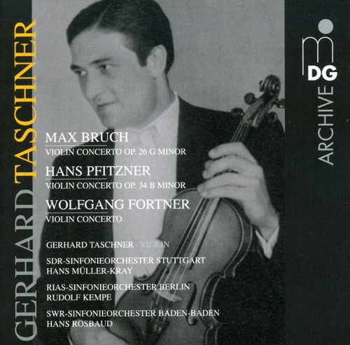 

CD диск Taschner / Fortner / Bruch / Pfitzner: Violin Concerto