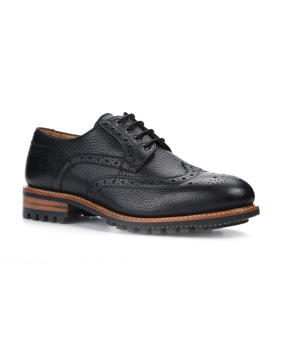 

Мужские оксфорды Richard Wingtip кожаные на шнуровке Anthony Veer