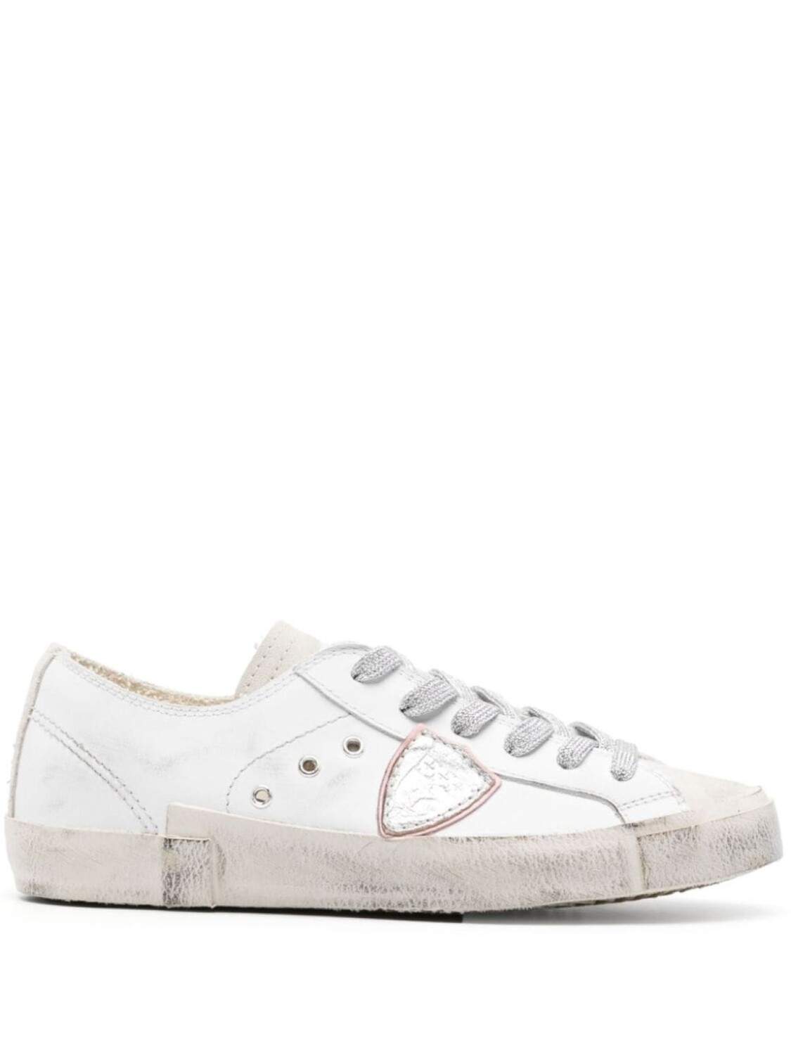 

Кроссовки Philippe Model Paris With Logo Patch, белый