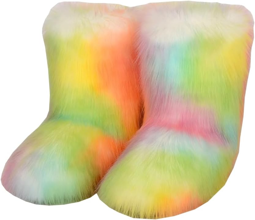 

Детские зимние сапожки с искусственным мехом, теплые и пушистые Auhoho, Color 30