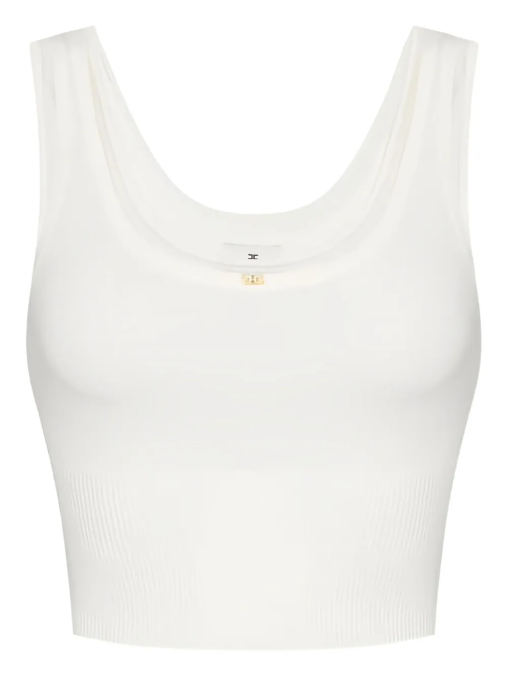 

Майка с круглым вырезом Elisabetta Franchi, нейтральный