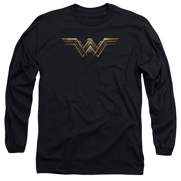 

Футболка с длинным рукавом Justice League с логотипом Wonder Woman Licensed Character