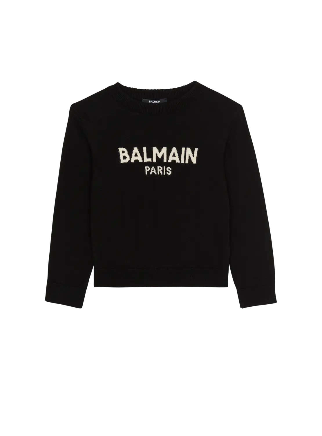 

Шерстяной джемпер Balmain Paris, черный