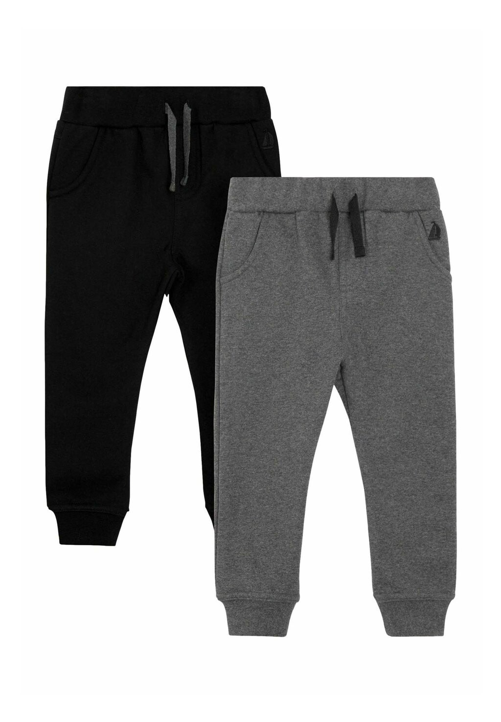 

Комплект спортивных штанов REGULAR FIT JoJo Maman Bébé, 2 предмета, черный/серый