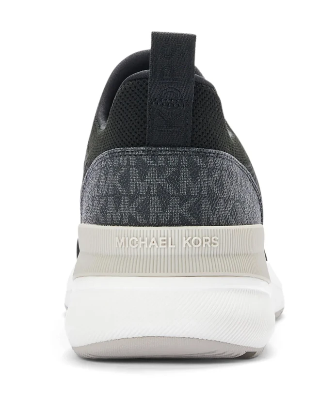 Черные повседневные кроссовки без шнурков Michael Kors, черный — фото 3